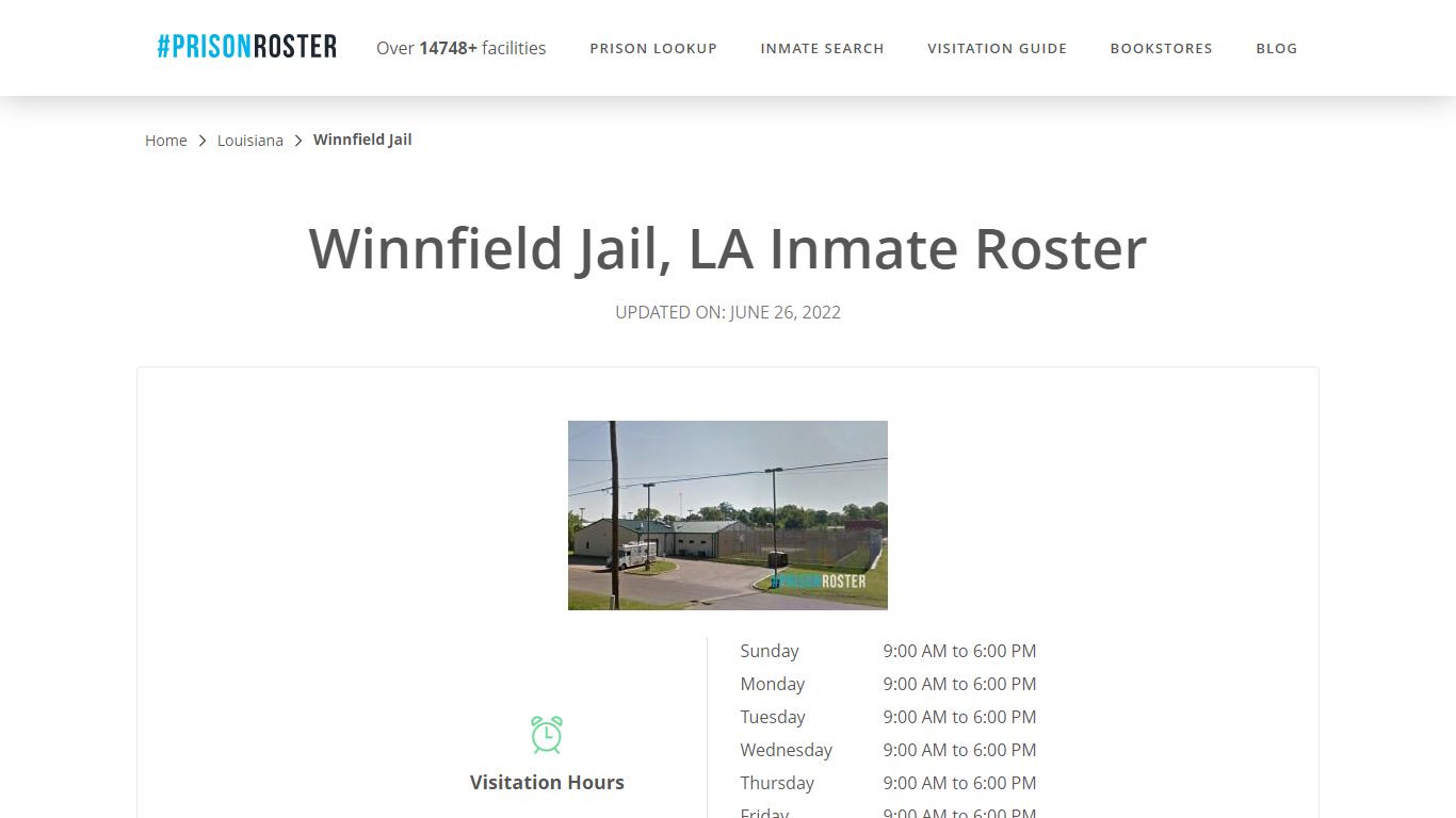 Winnfield Jail, LA Inmate Roster